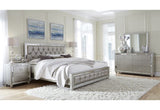 Riley Silver King Bed Group