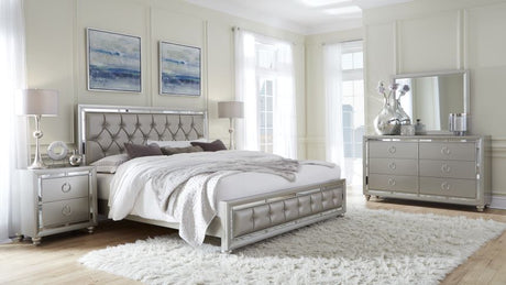 Riley Silver Queen Bed