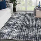 Sabastia Shaggy Rug Dark Grey