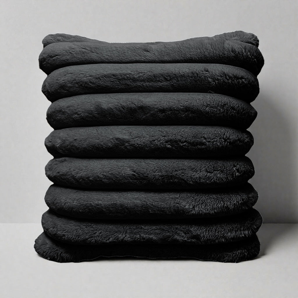 Sabastia Shaggy Rug Black