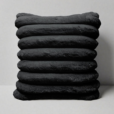 Sabastia Shaggy Rug Black