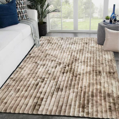 Sabastia Shaggy Rug Beige