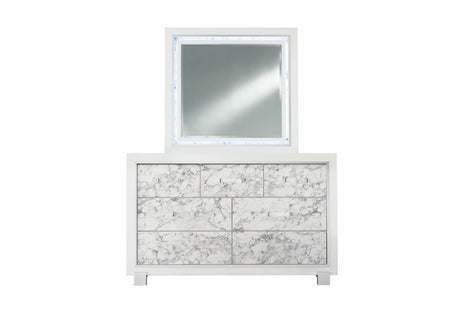 Santorini White Mirror