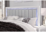 Santorini White King Bed