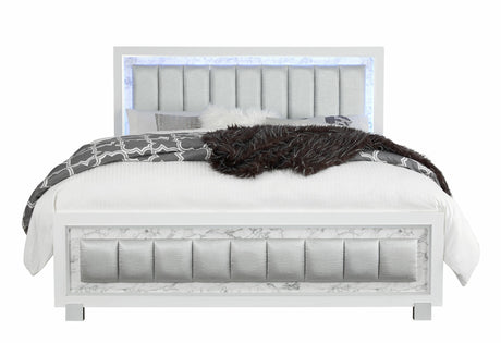 Santorini White Full Bed