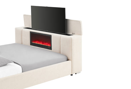 Serenity/Emma Buff Queen Bed Group