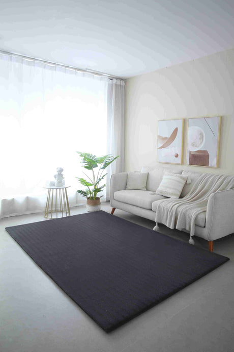 Savannah Shaggy Rug Dark Grey