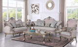 Emma Silver 4-Piece Queen Bedroom Set - Silver