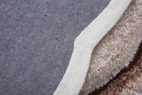 Faux Fur Rug Double Rose