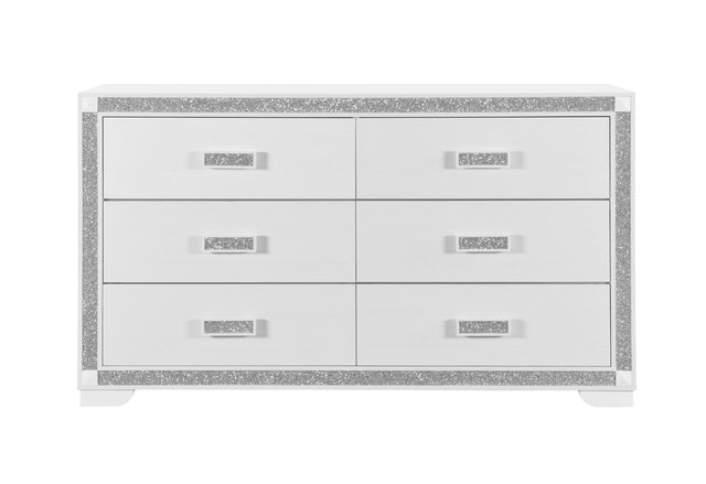 Soleil White Dresser