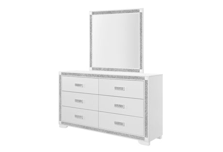 Soleil White Mirror