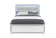 Soleil White Queen Bed