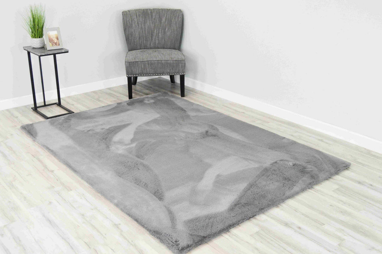Timmy Shaggy Rug Dark Grey