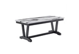 T1319 Black/White Coffee Table