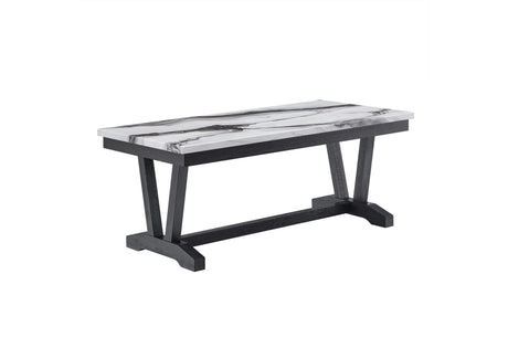 T1319 Black/White Coffee Table