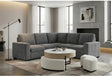 Monaco Dark Grey Dining Table And 6 Monaco Dark Grey Dining Chairs
