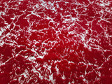 Timmy-S Shaggy Rug Td3396-B2-Red+Silver