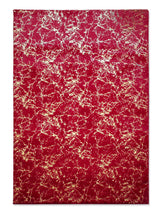 Timmy-S Shaggy Rug Td3396-B5-Red+Gold