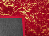 Timmy-S Shaggy Rug Td3396-B5-Red+Gold