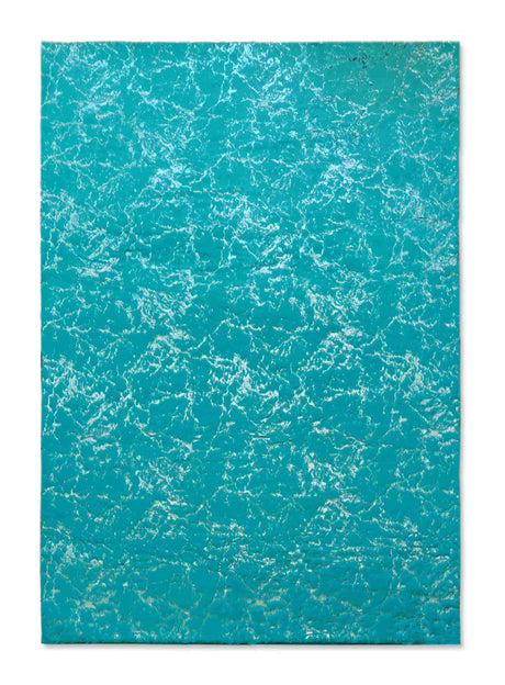 Timmy-S Shaggy Rug Td3396-B7-Teal+Silver