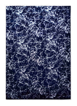 Timmy-S Shaggy Rug Td3396-B9-Navy+Silver