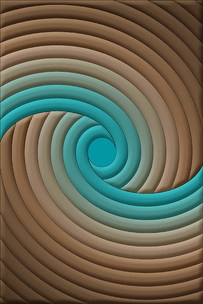 3d Shaggy Area Rug 887 Blue