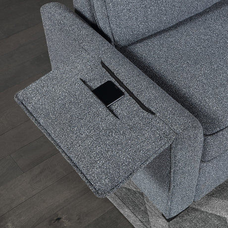U0808 Dark Grey Reversible Sofa Bed