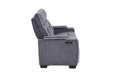 U1895 Grey P2 Reclining Sofa with Is and LED