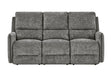 U2203 Dark Grey Power Reclining Sofa