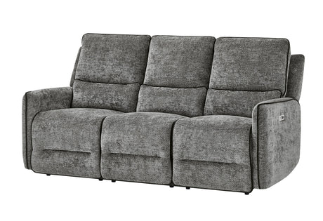 U2203 Dark Grey Power Reclining Sofa
