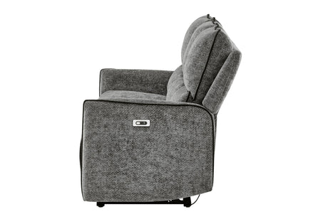 U2203 Dark Grey Power Reclining Sofa