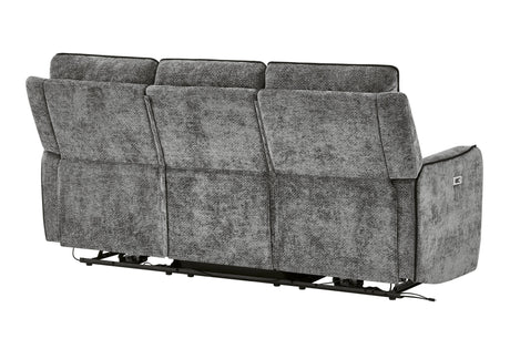 U2203 Dark Grey Power Reclining Sofa