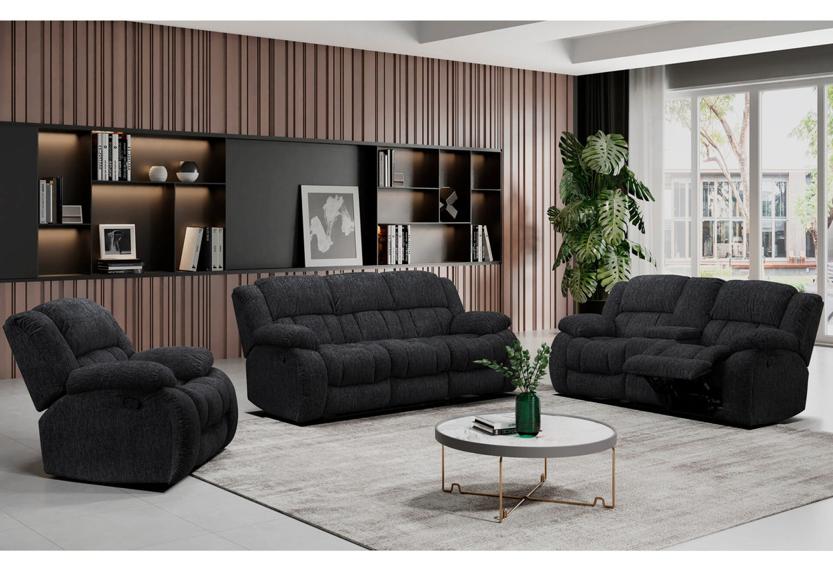 U0203 Coffee Reversible Chaise With Storage