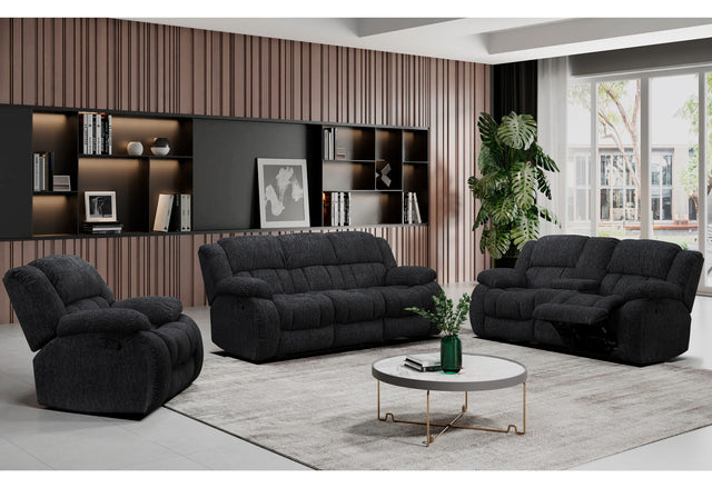U0203 Coffee Reversible Chaise With Storage