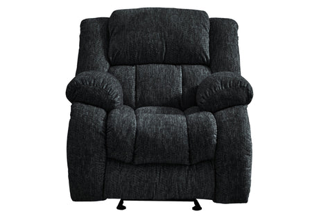 U250 Ebony Reclining Sofa/Console Reclining Loveseat/Glider Recliner