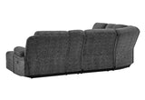 U4291 Grey Sectional with Chaise