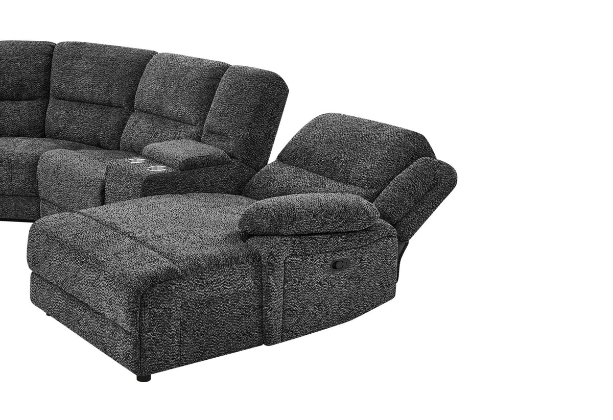U4291 Grey Sectional with Chaise