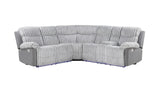 U6028 Grey Sectional with LED