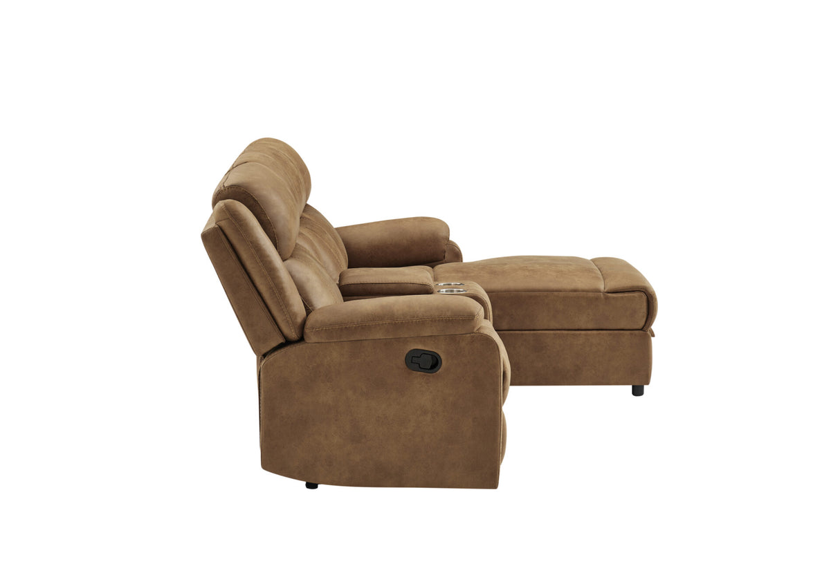 U6980 Brown Sectional