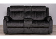 U3822 Grey Ice Loveseat With Pull Out Bed
