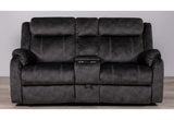 U3822 Grey Ice Loveseat With Pull Out Bed