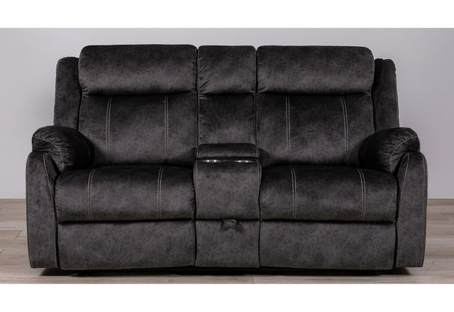 U3822 Grey Ice Loveseat With Pull Out Bed