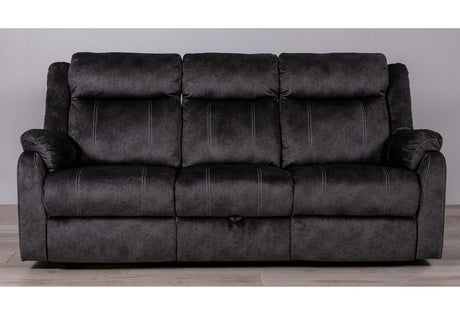 U7303 Granite Rs/Console Reclining Loveseat/Gr
