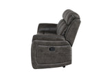 U8517 Grey Reclining Sofa