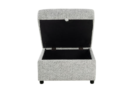 U9401 Nickel Sofa Bed Ottoman with Storage
