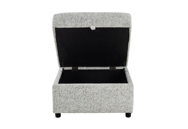U9401 Nickel Sofa Bed Ottoman with Storage