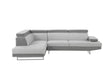 U9784 Light Grey/Dark Grey Right Arm Facing Sectional