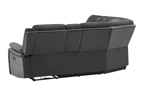 UM02 Black Sectional