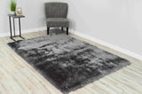 Meilin Shaggy Rug Dark Grey
