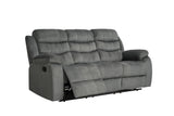 Tate Grey 2 PC Sofa, Loveseat